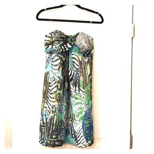 Strapless dress by Cachê